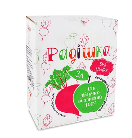 Сік РАДІШКА 3 л Яблучно-буряковий